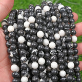 【Loose beads--Zebra Stone】