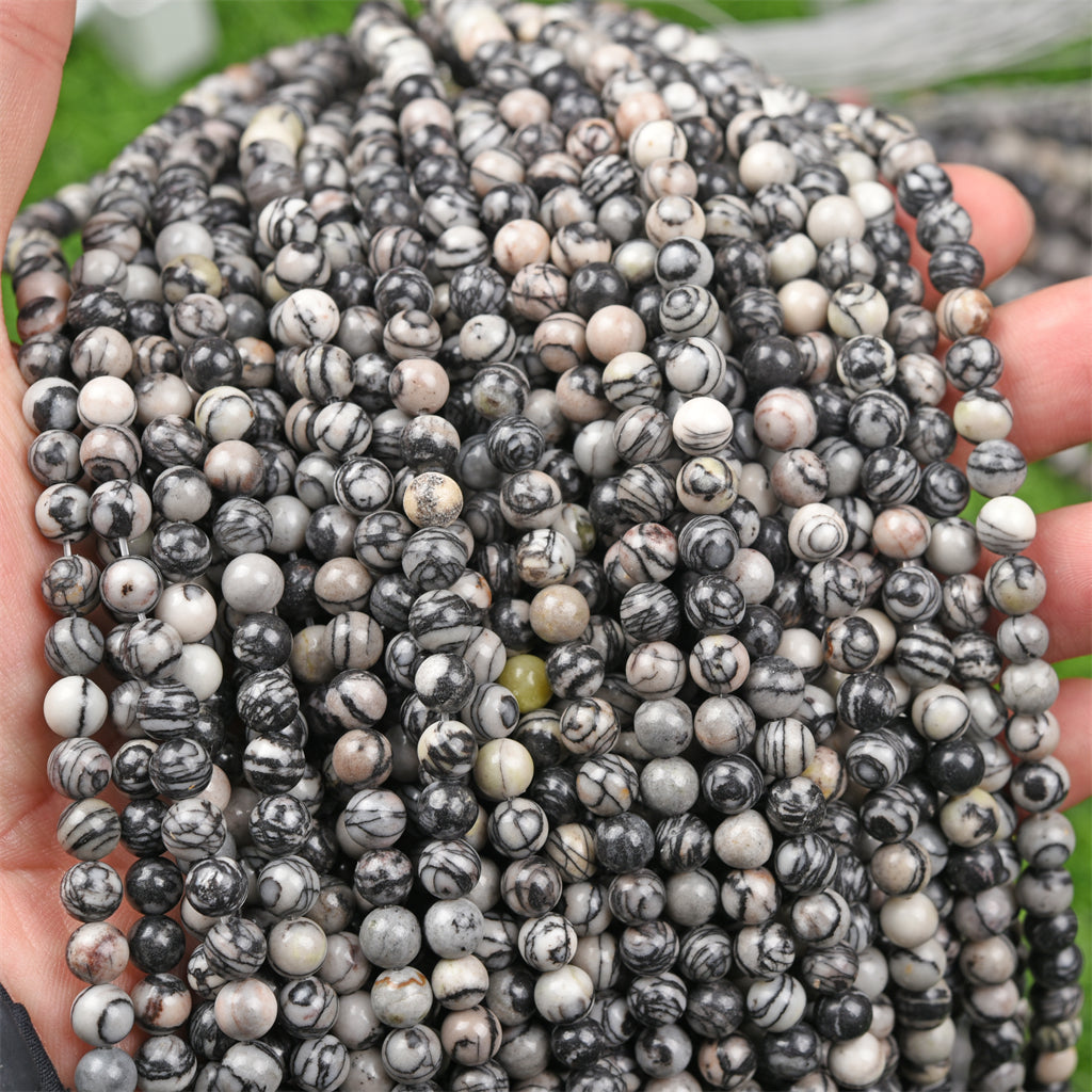 【Loose beads--Network Stone/Spider web】