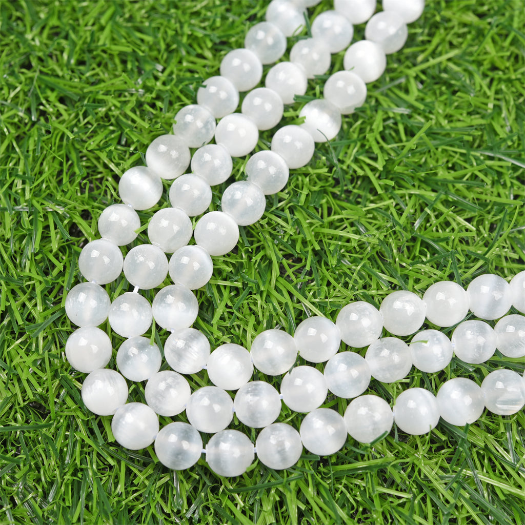 【Loose beads--Selenite】