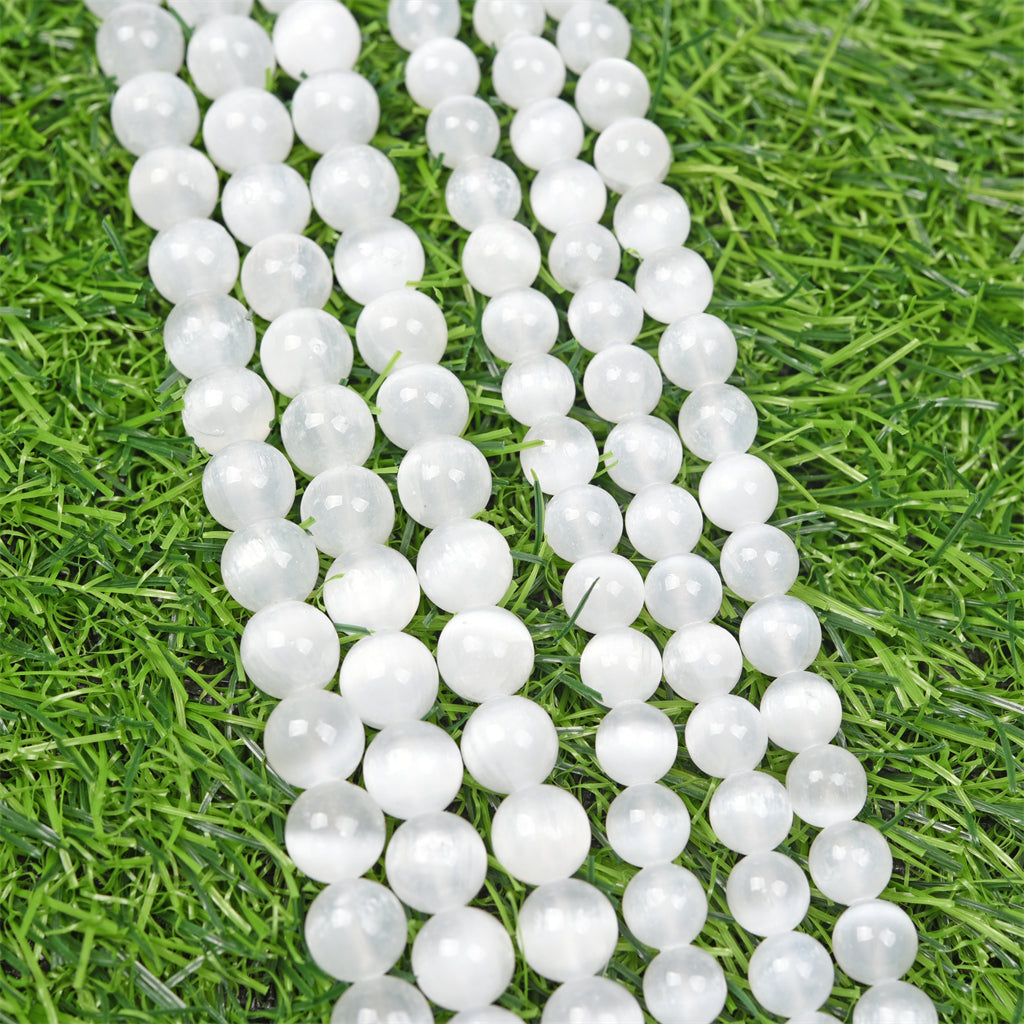 【Loose beads--Selenite】