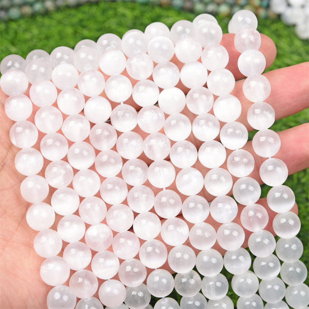 【Loose beads--Selenite】