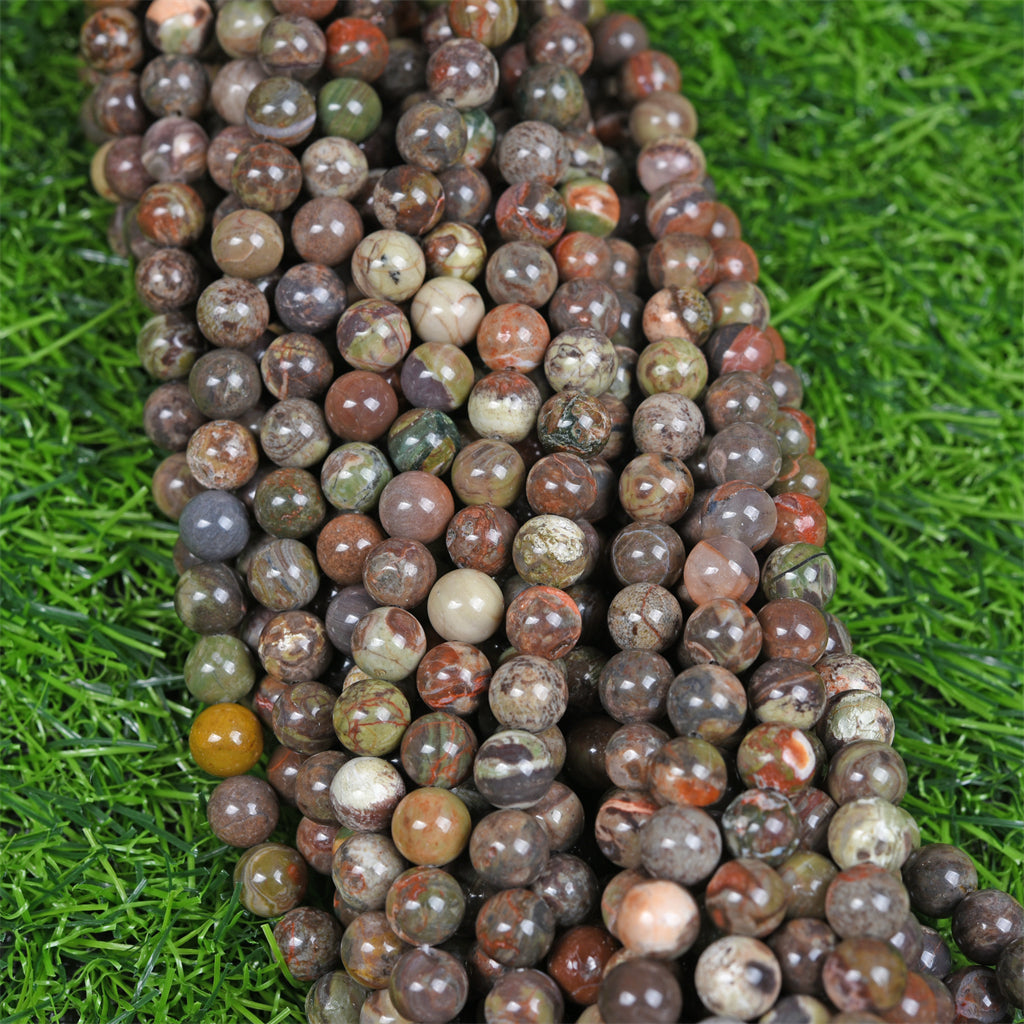 【Loose beads--Coin Agate】