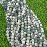 【Loose beads--Moss Agate】