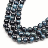 【Loose beads--Blue Tiger Eye Grade A】