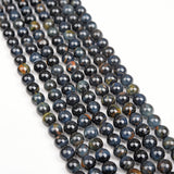 【Loose beads--Blue Tiger Eye Grade AB】