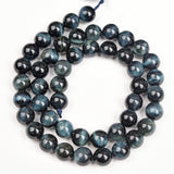 【Loose beads--Blue Tiger Eye Grade A】