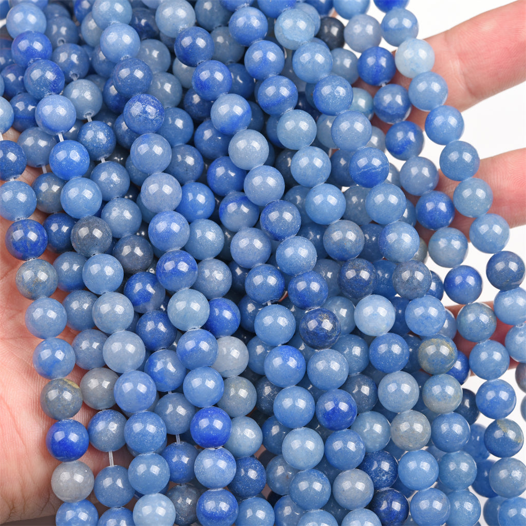 【Loose beads--Blue Aventurine Grade A】
