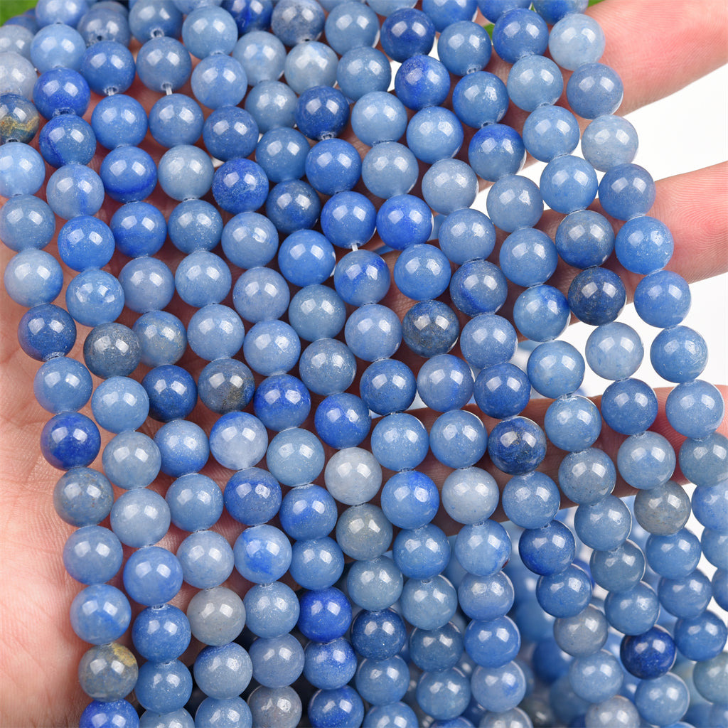 【Loose beads--Blue Aventurine Grade A】