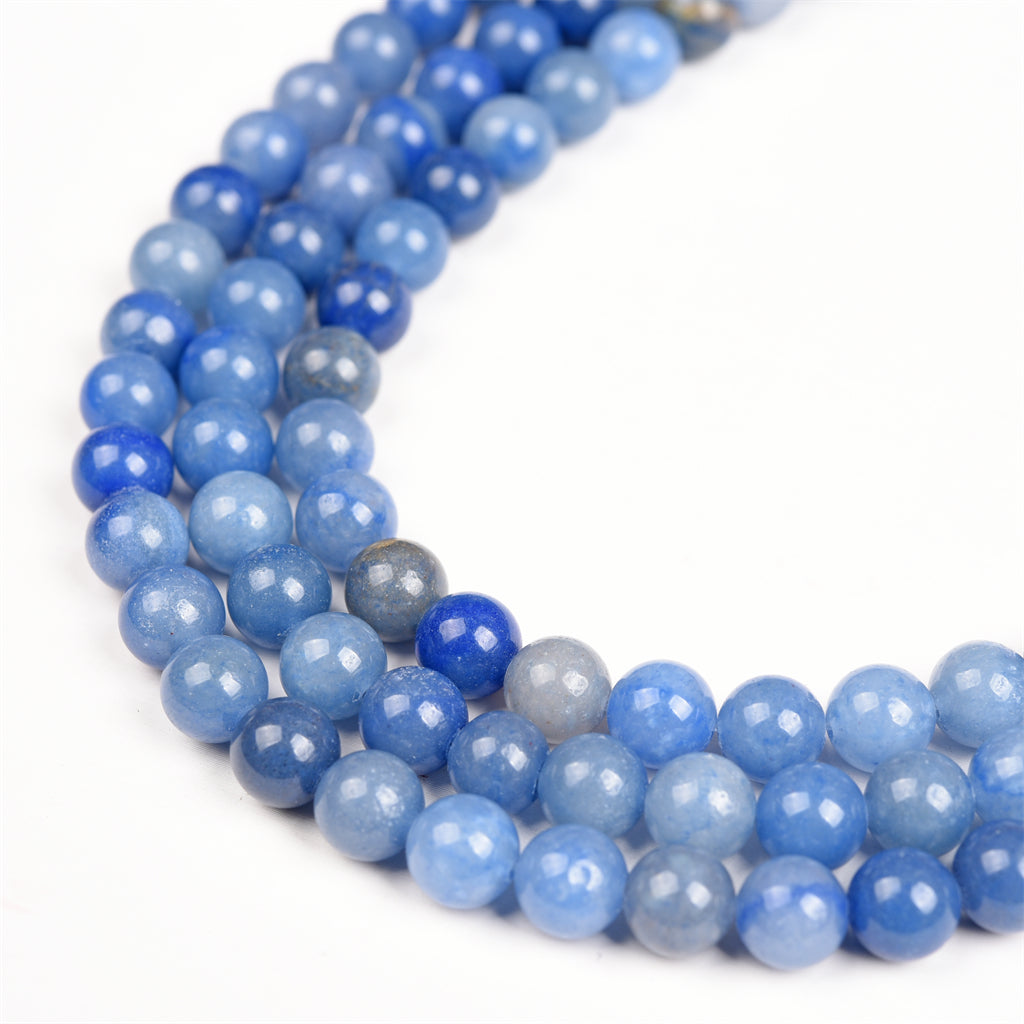 【Loose beads--Blue Aventurine Grade A】