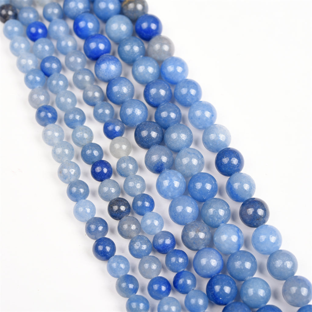【Loose beads--Blue Aventurine Grade A】