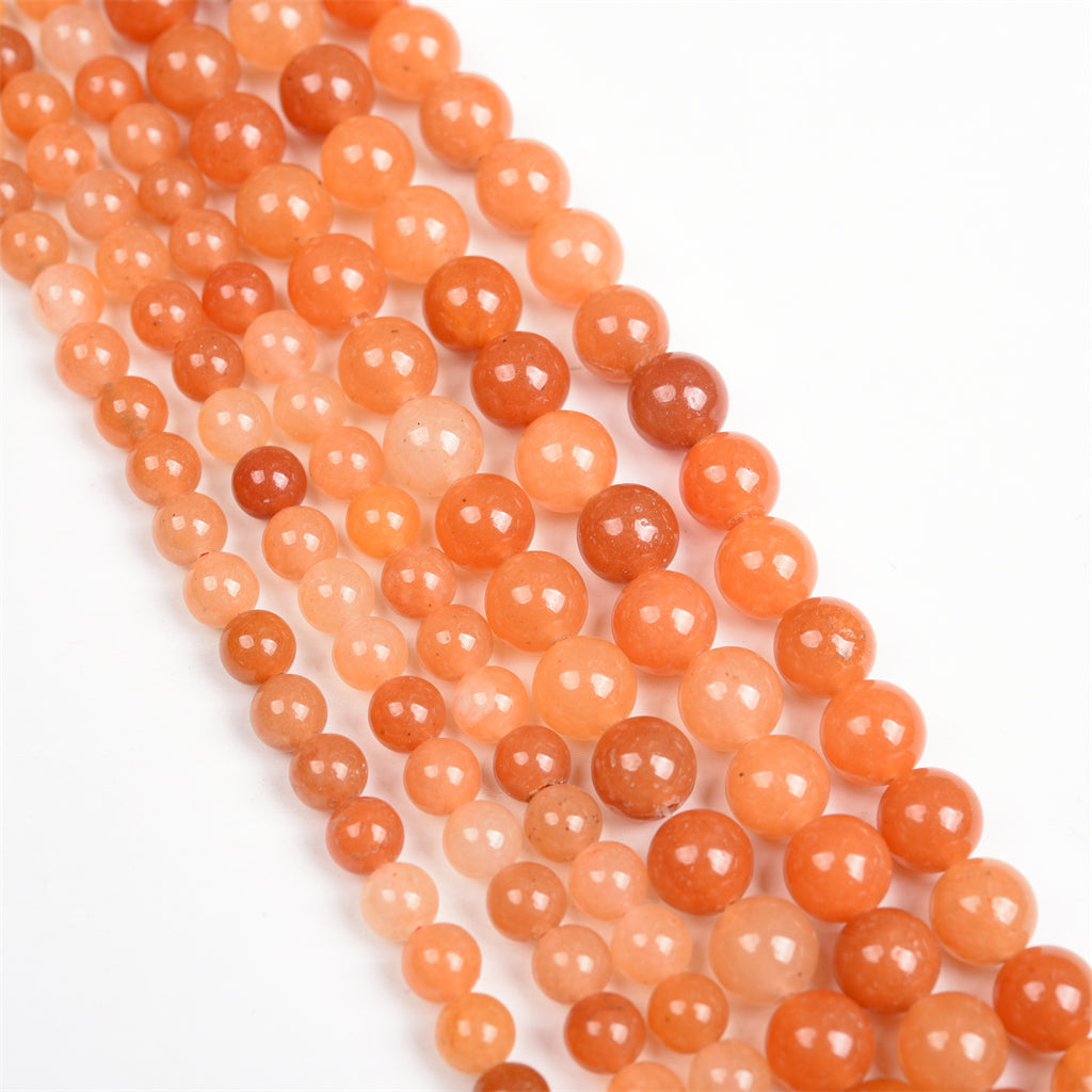 【Loose beads--Red Aventurine】