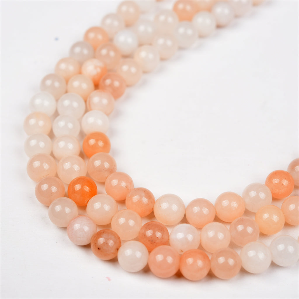 【Loose beads--Pink Aventurine】