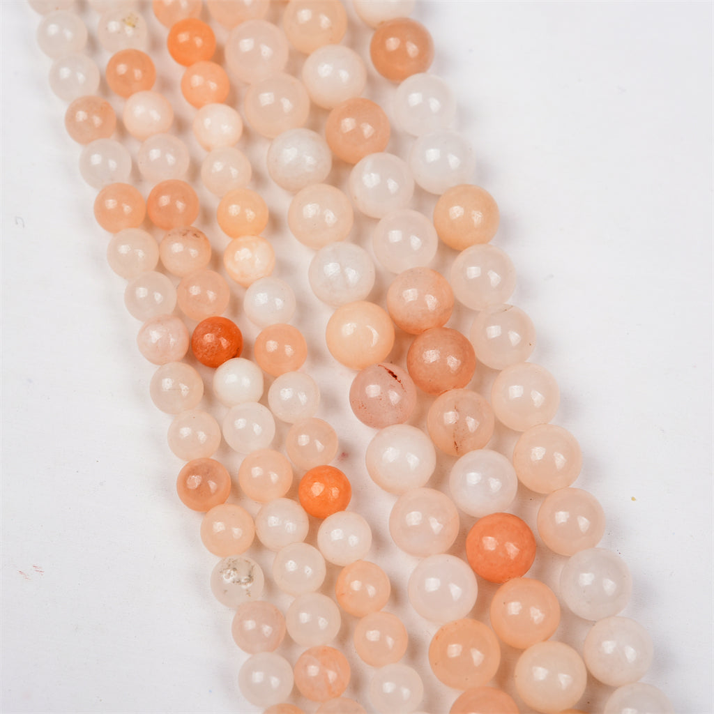 【Loose beads--Pink Aventurine】