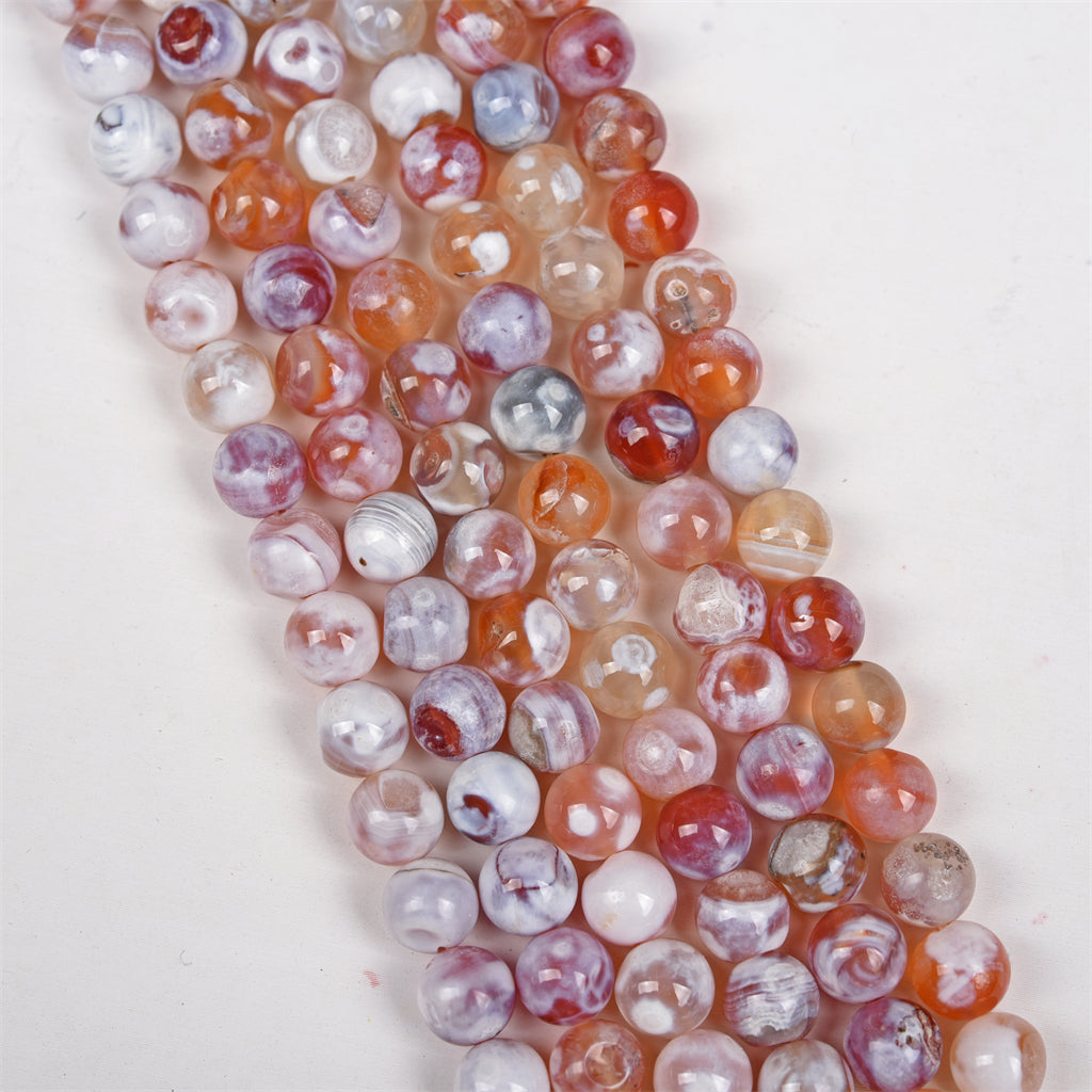 【Loose beads--Red/Blue/Black Fire Agate】