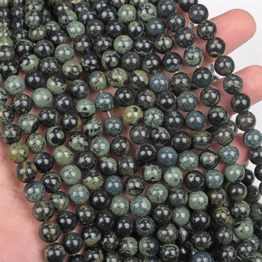 【Loose beads--Kambaba Jasper】
