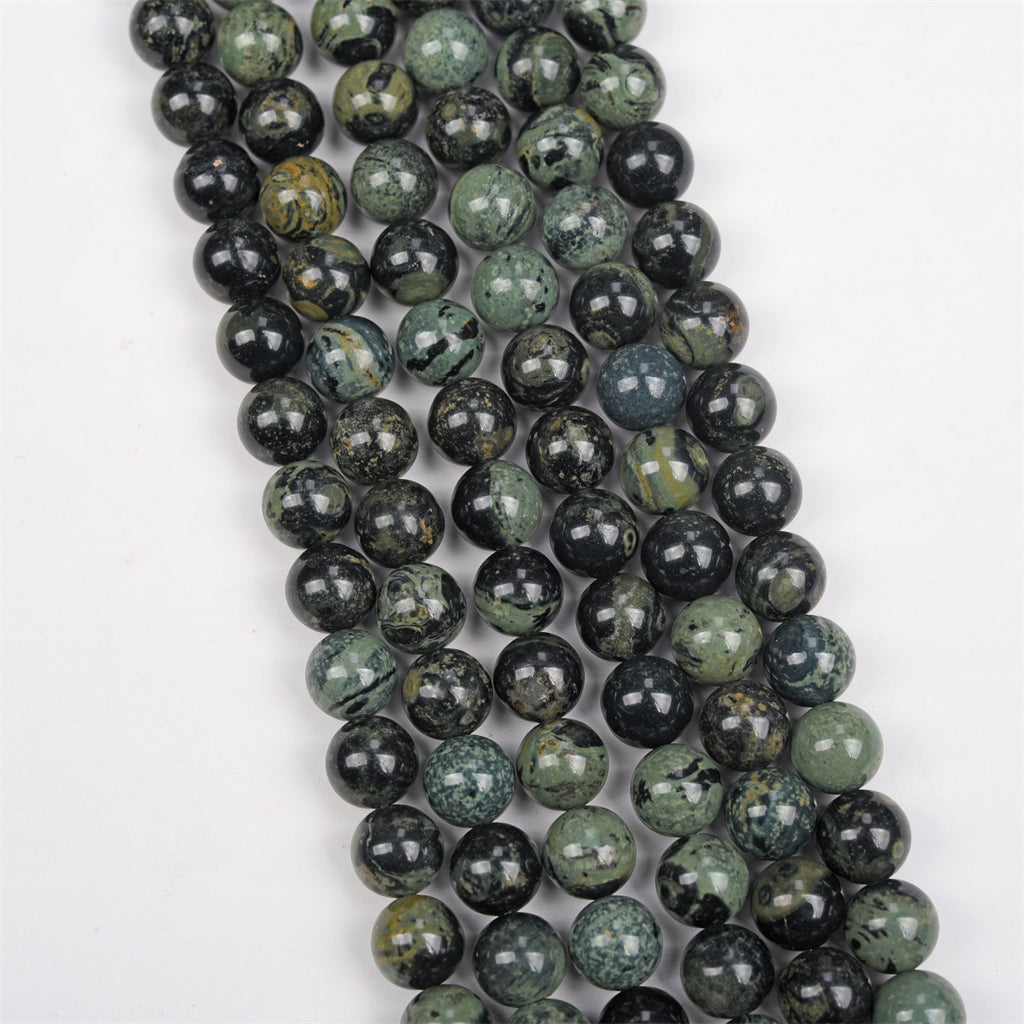 【Loose beads--Kambaba Jasper】