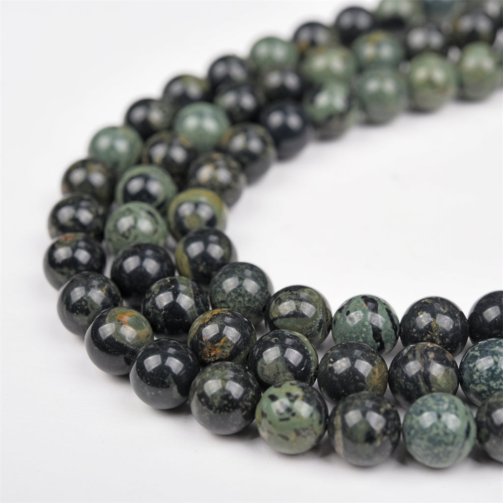 【Loose beads--Kambaba Jasper】