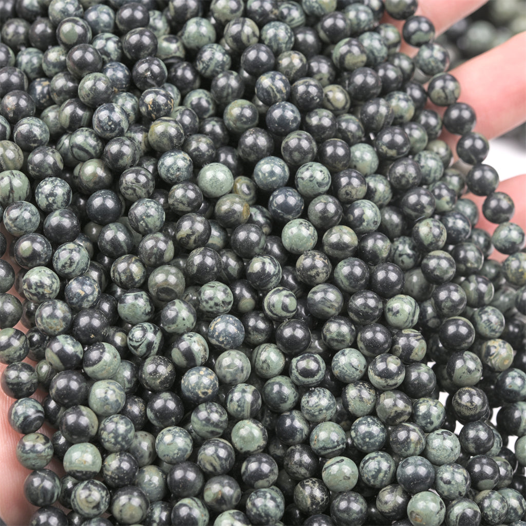 【Loose beads--Kambaba Jasper】