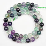 【Loose beads--Colorful Fluorite】