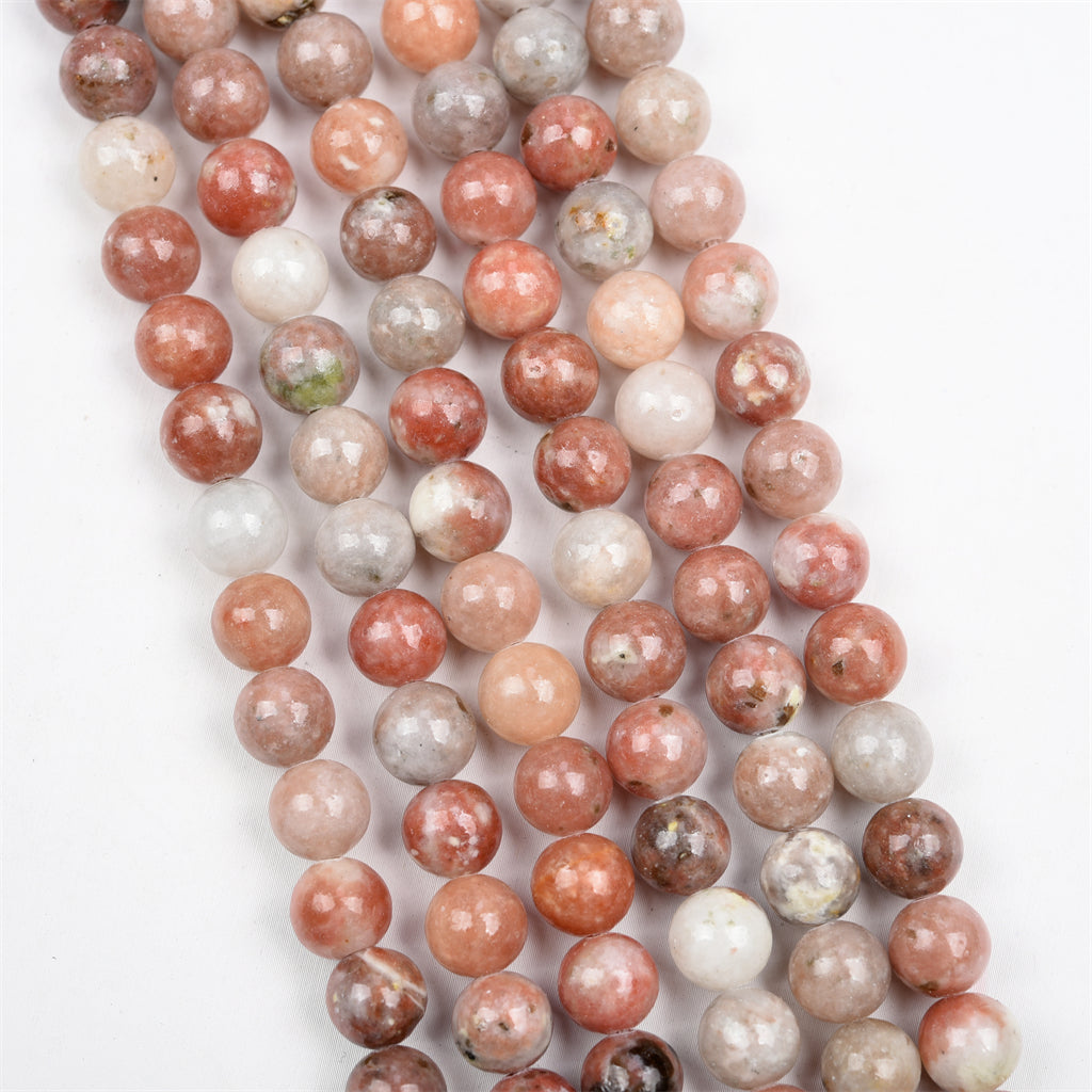 【Loose beads--Plum blossom jade】