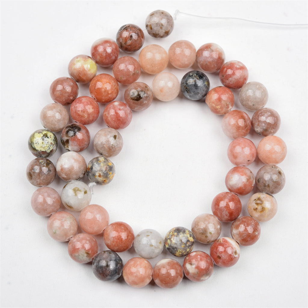 【Loose beads--Plum blossom jade】