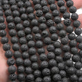 【Loose beads--Volcanic Stone】