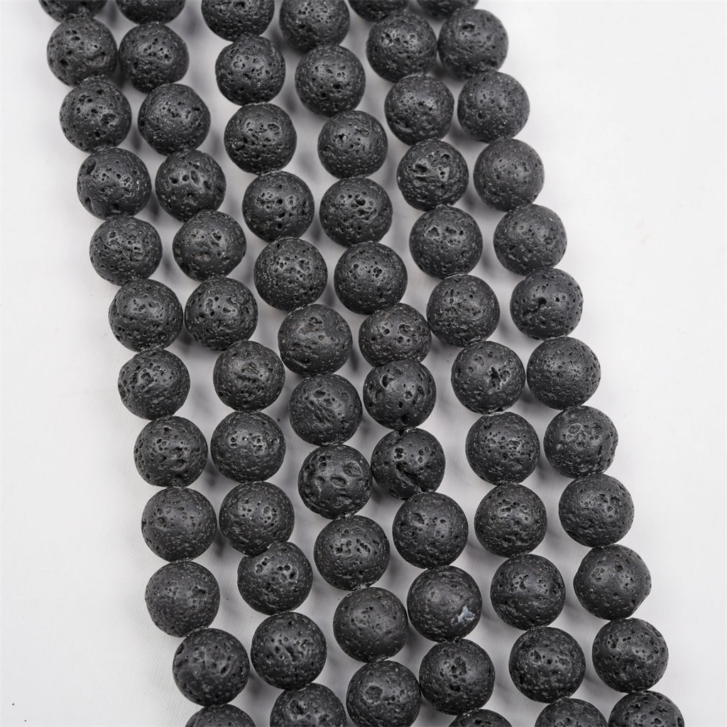 【Loose beads--Volcanic Stone】