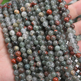 【Loose beads--Africa Blood Stone】