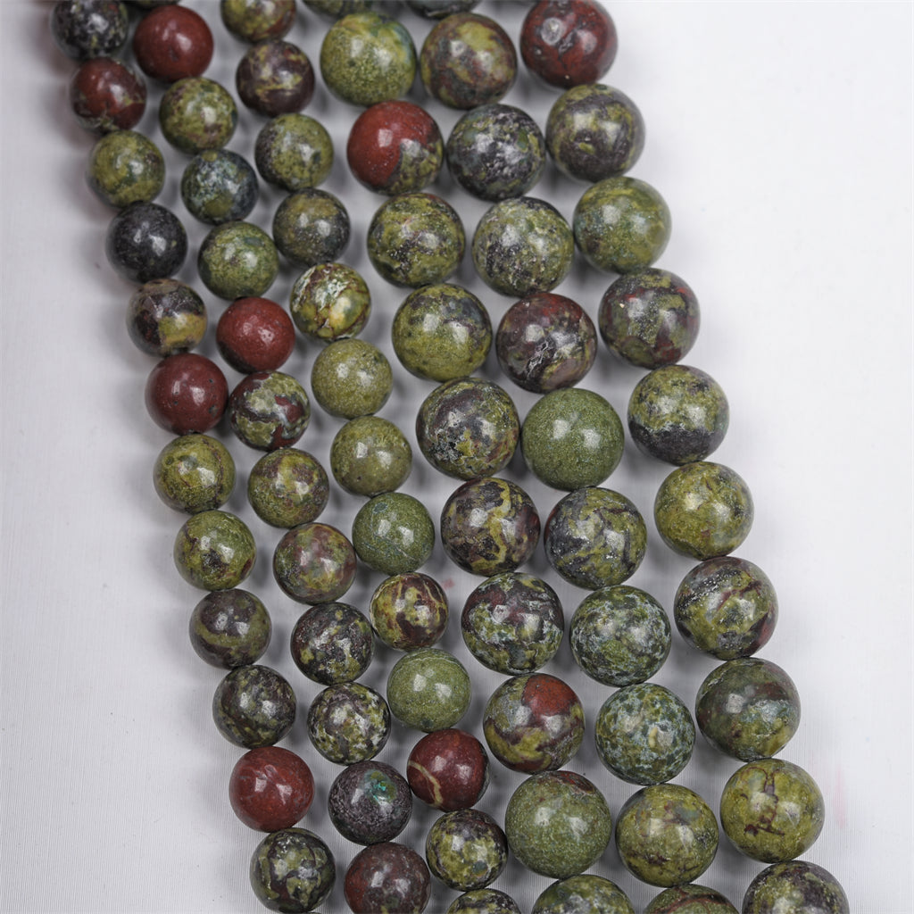 【Loose beads--Dragon Blood Stone】