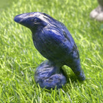 2.4 inch raven carving
