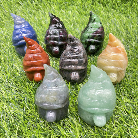 【21-Aug-22】2.2 inch gnome carvings