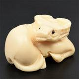 Ivory nut carving crystal animals For Fengshui