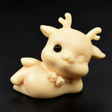 Ivory nut carving crystal animals For Fengshui